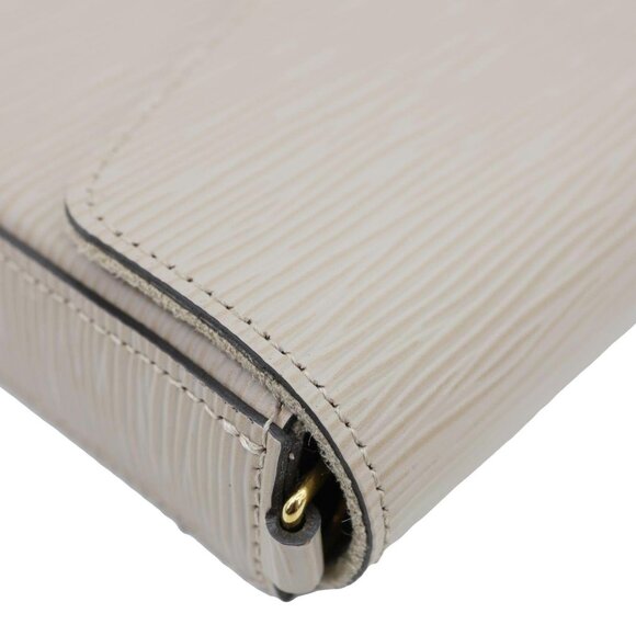 Louis Vuitton  Felicie Pochette Epi Leather Crossbody Bag Beige - Picture 6 of 13